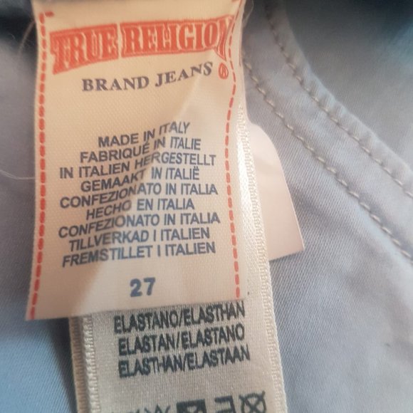 True Religion Jeans for Women - Light Blue - Picture 5 of 9